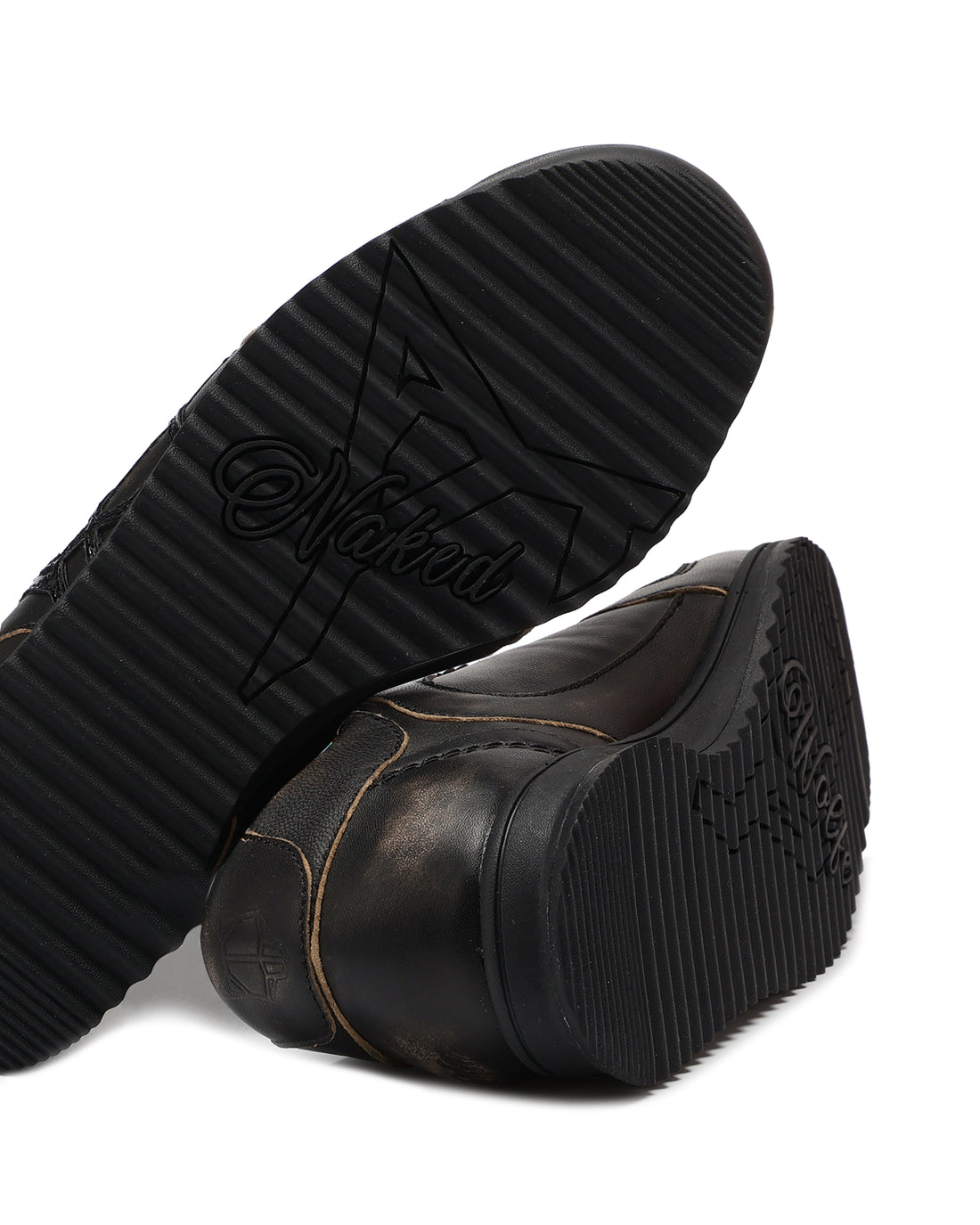 Exposuree Black Rub Off Alcohol Leather