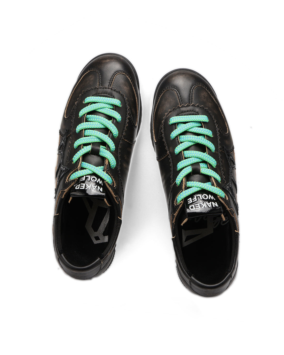 Exposuree Black Rub Off Alcohol Leather