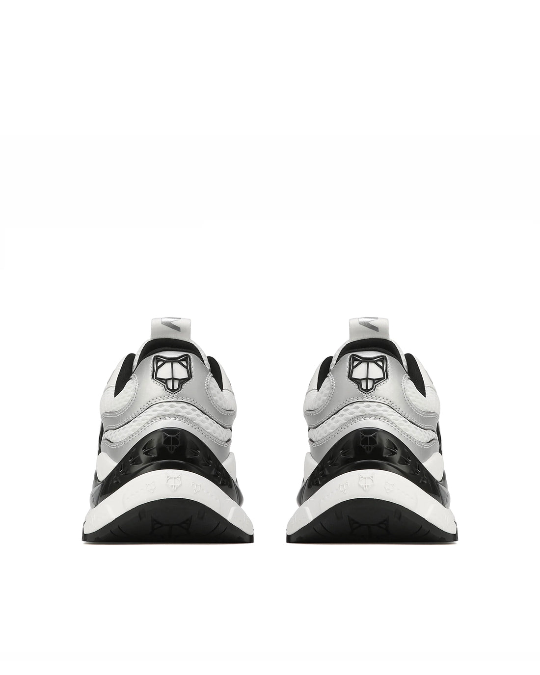 Smash White/Silver Mesh