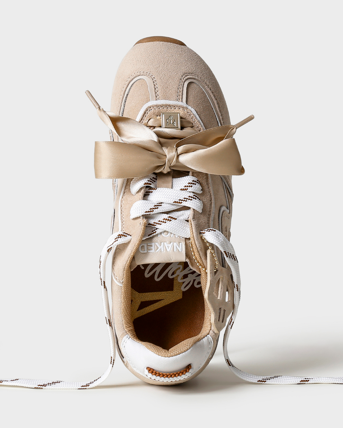 Adored Off White Suede