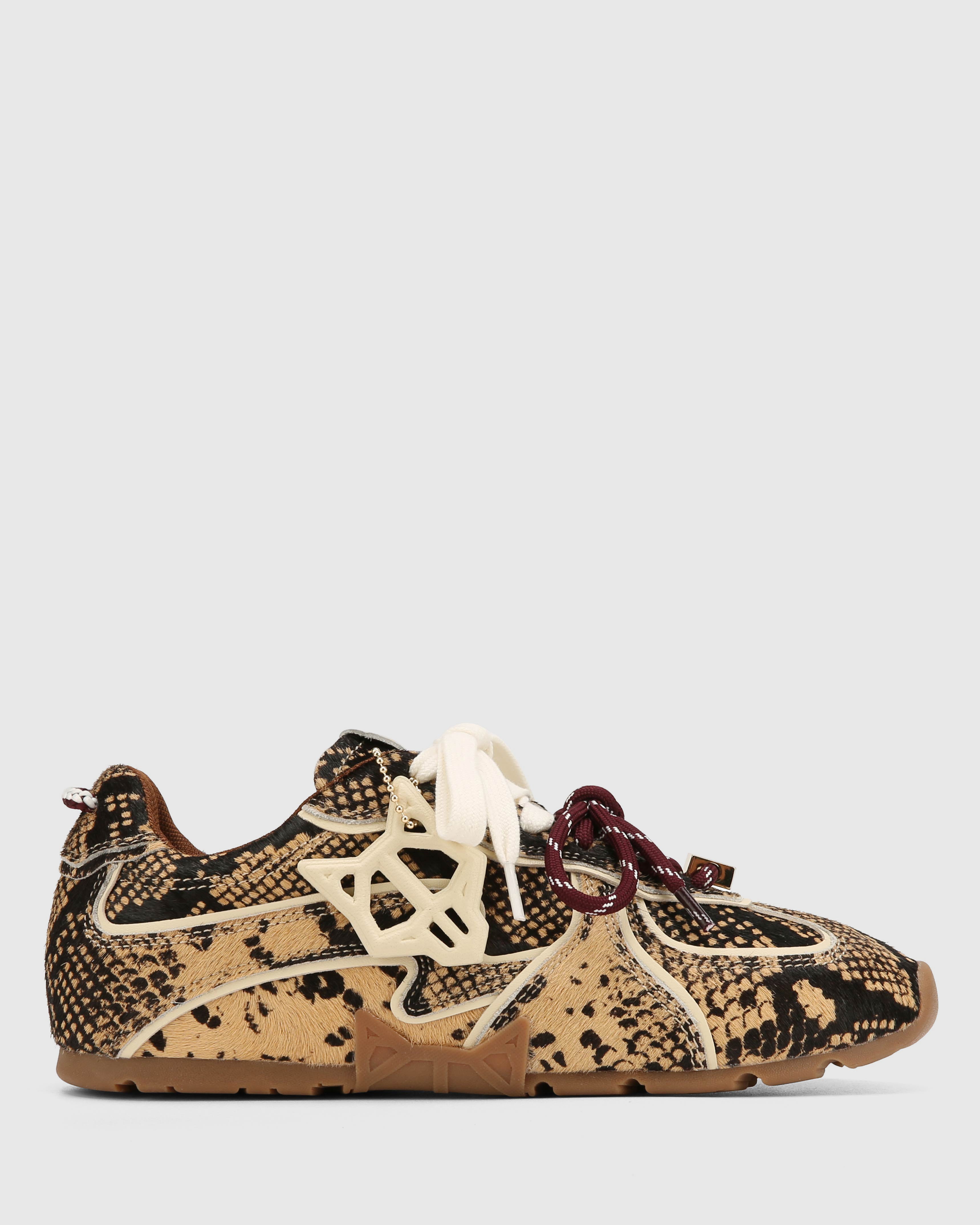 theredthread S snake laceup tops 【美品】 Adored Snake Pony Sneaker | Naked Wolfe