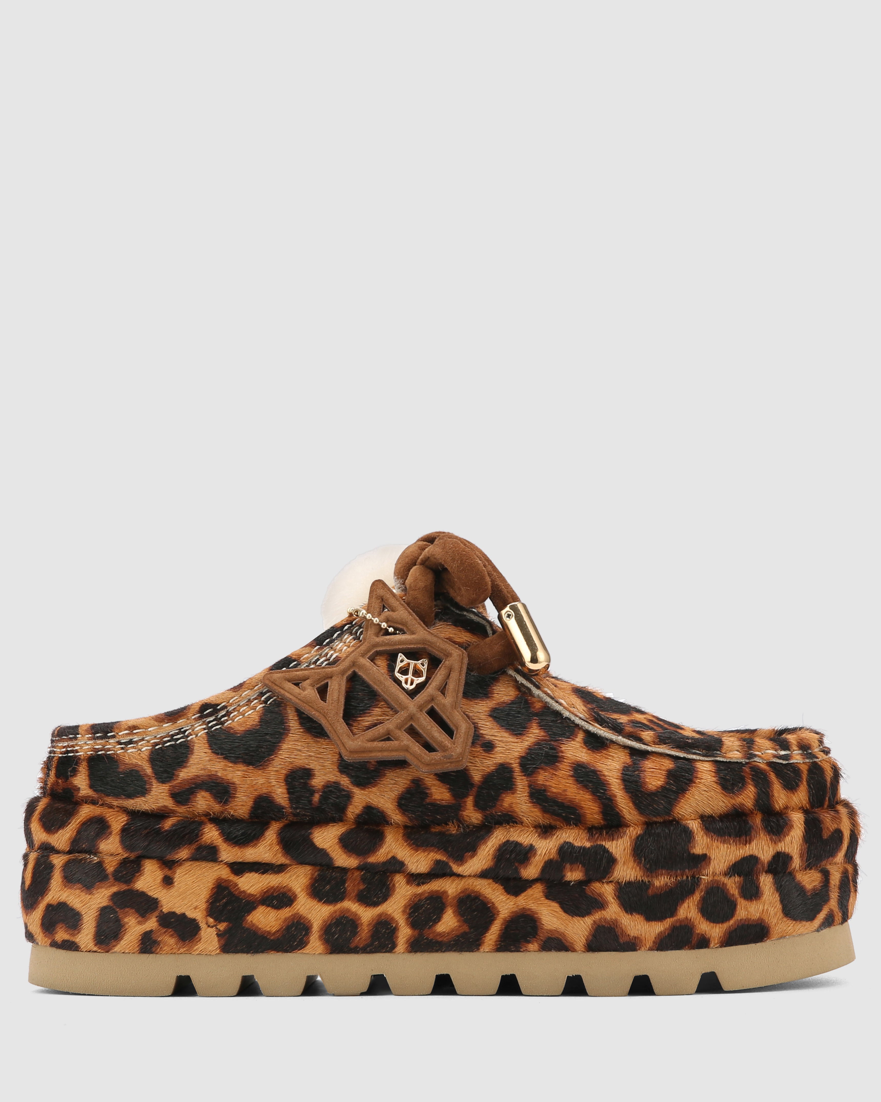 Blizzard Leopard Pony/Shearling