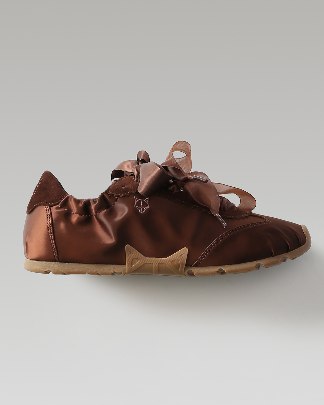 Adorable Brown Satin