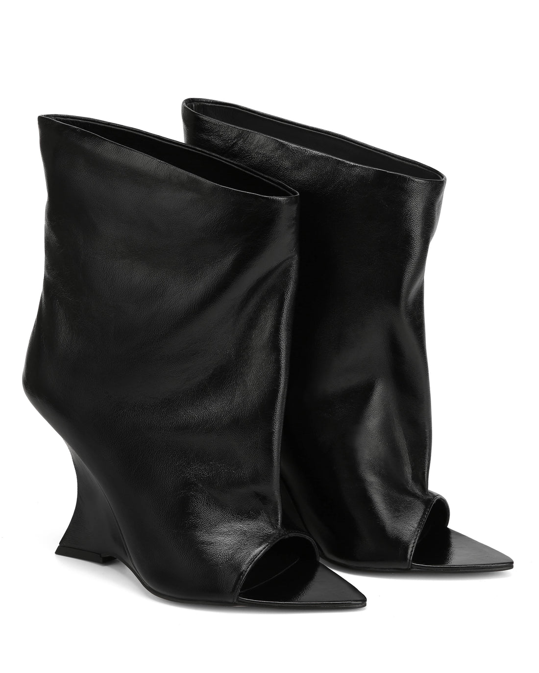 Reptile Black Leather