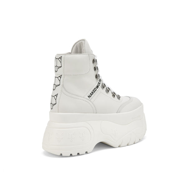 Naked Wolfe White Boots
