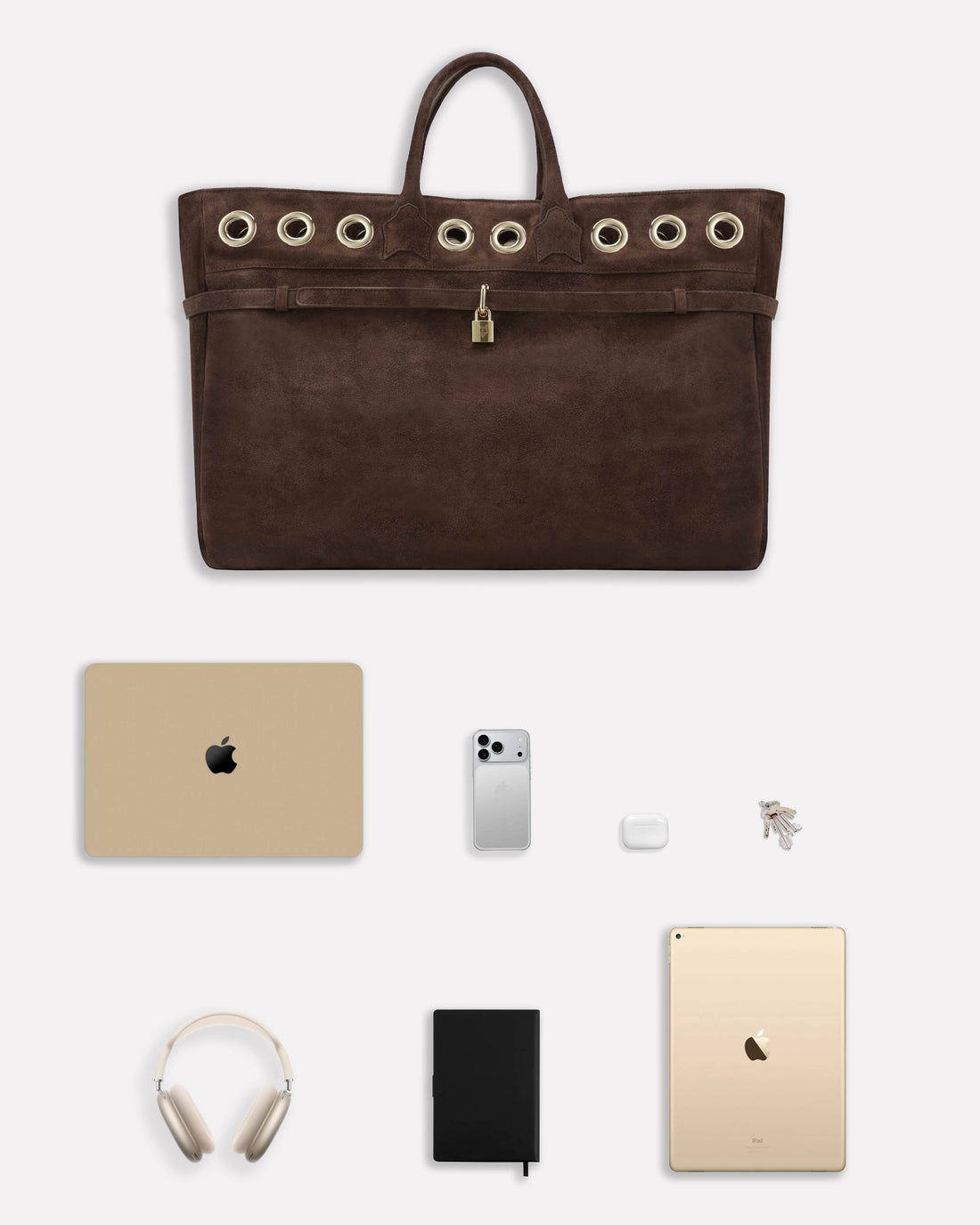 Brooklyn Brown Zabli Suede