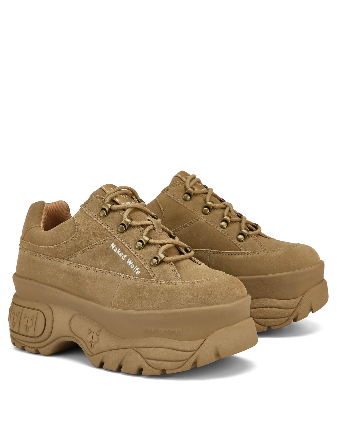 Sporty tortora scamosciata