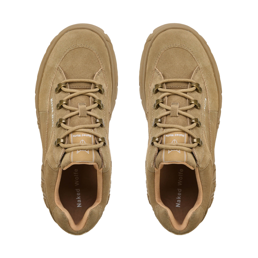 Sporty tortora scamosciata