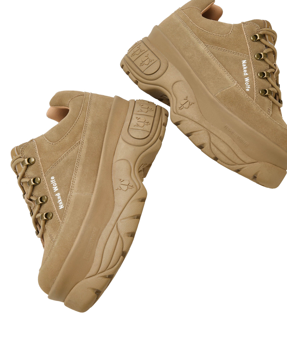 Sporty tortora scamosciata
