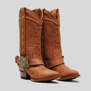 【大人気】NakedWolfe Destroy Wheat Nubuck レザーブーツ Destroy Wheat Nubuck Leather