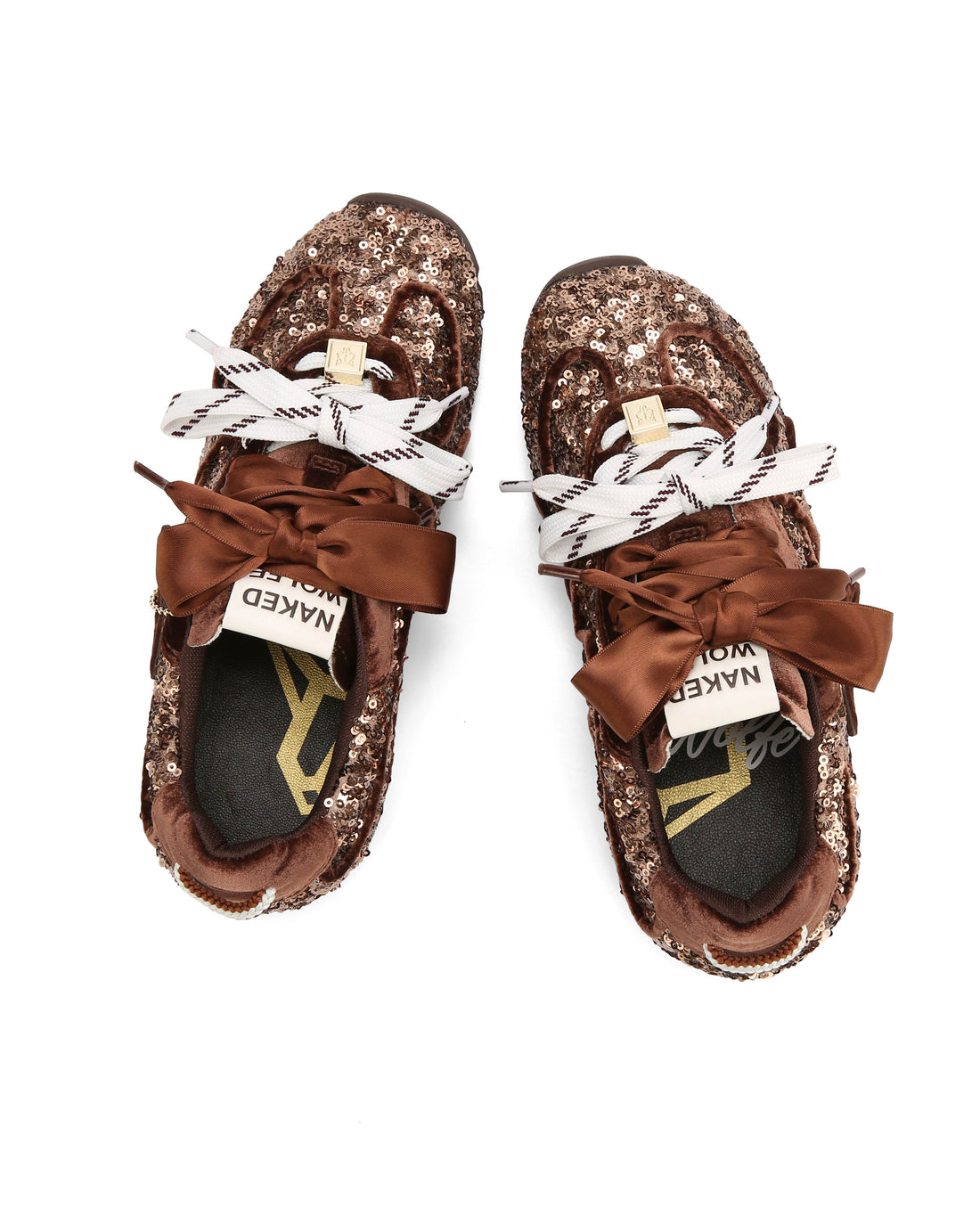Adored Brown Sequin