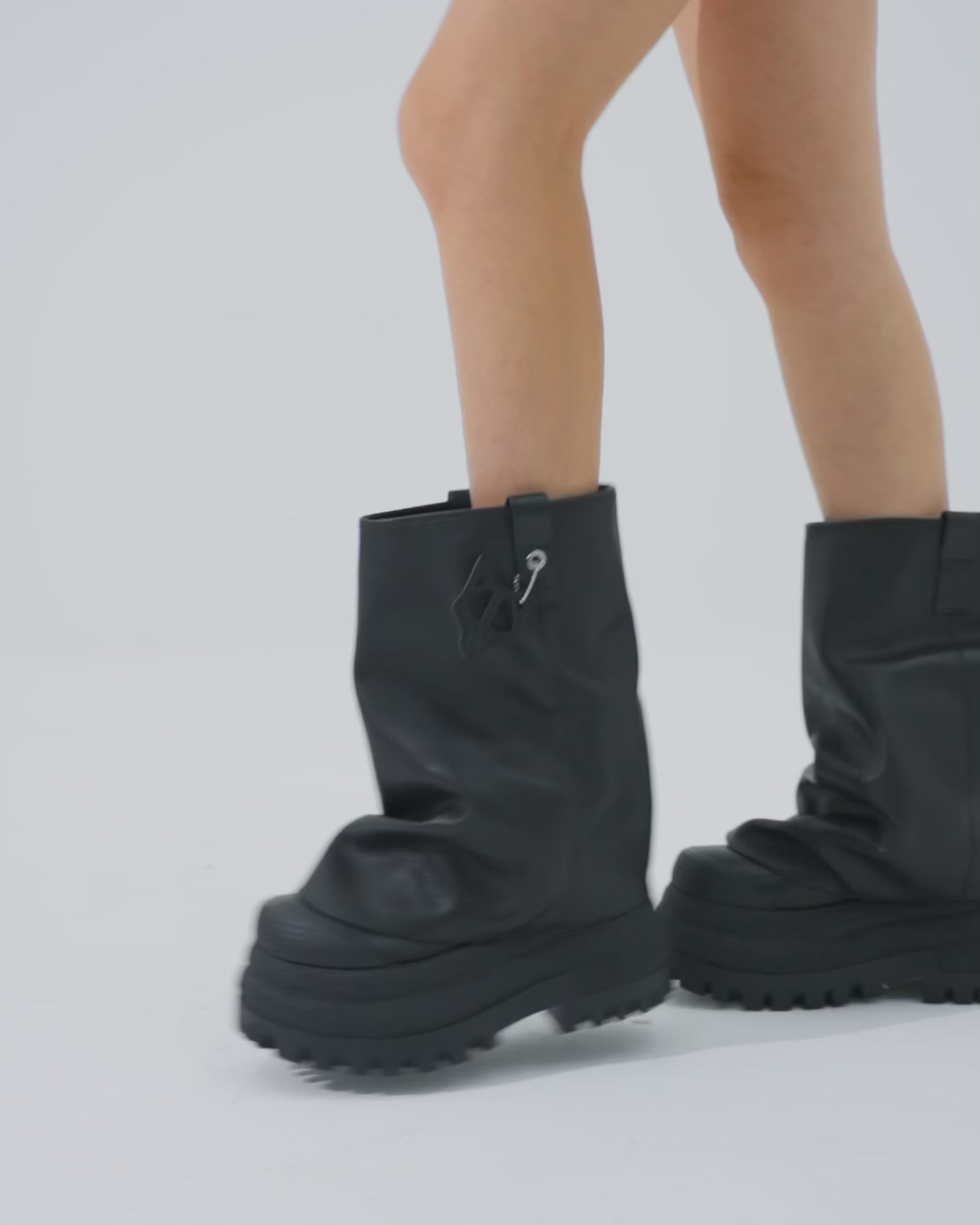 Disturb Black Leather