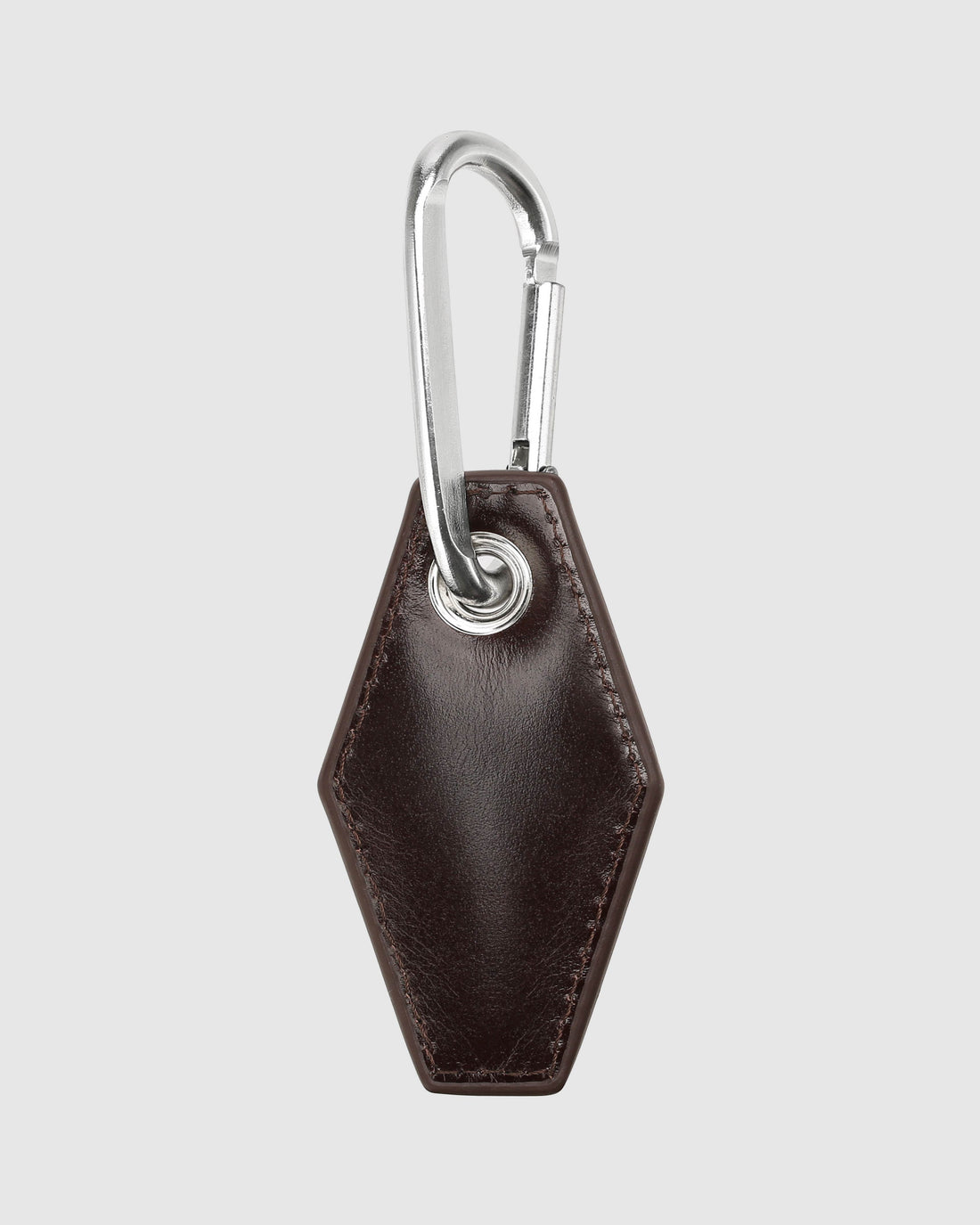 Carabiner Keychain Brown