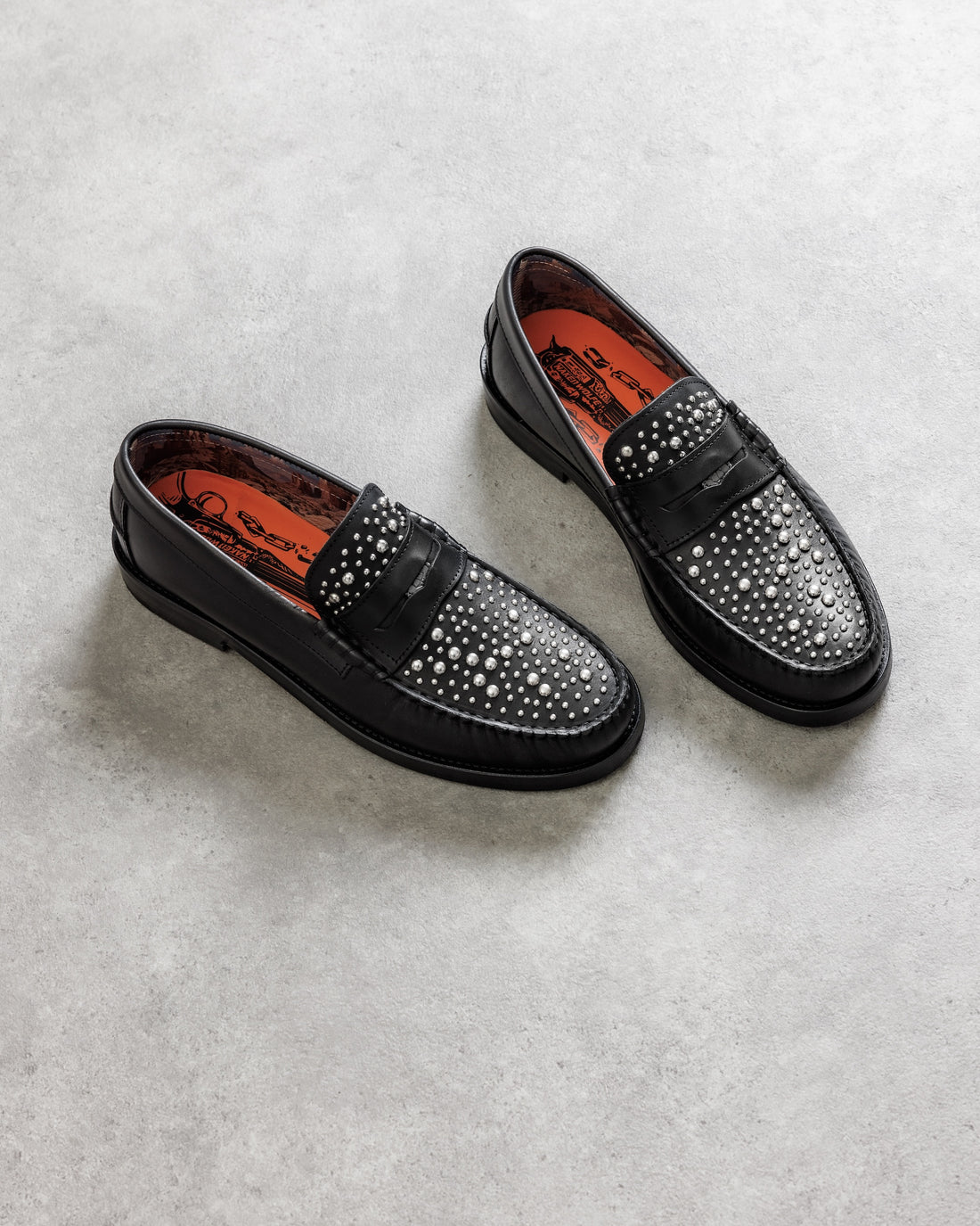 Riviera Black Studs