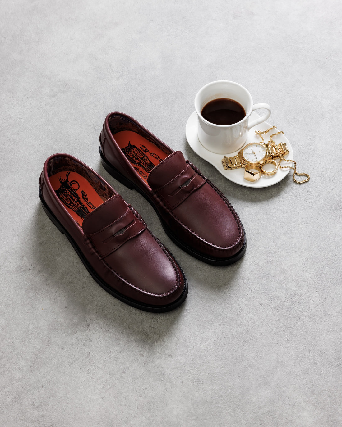 Riviera Oxblood Leather