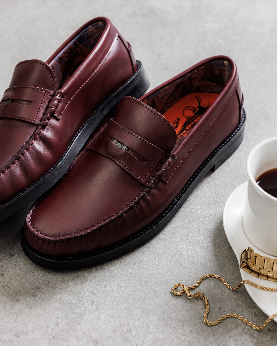 Riviera Oxblood Leather