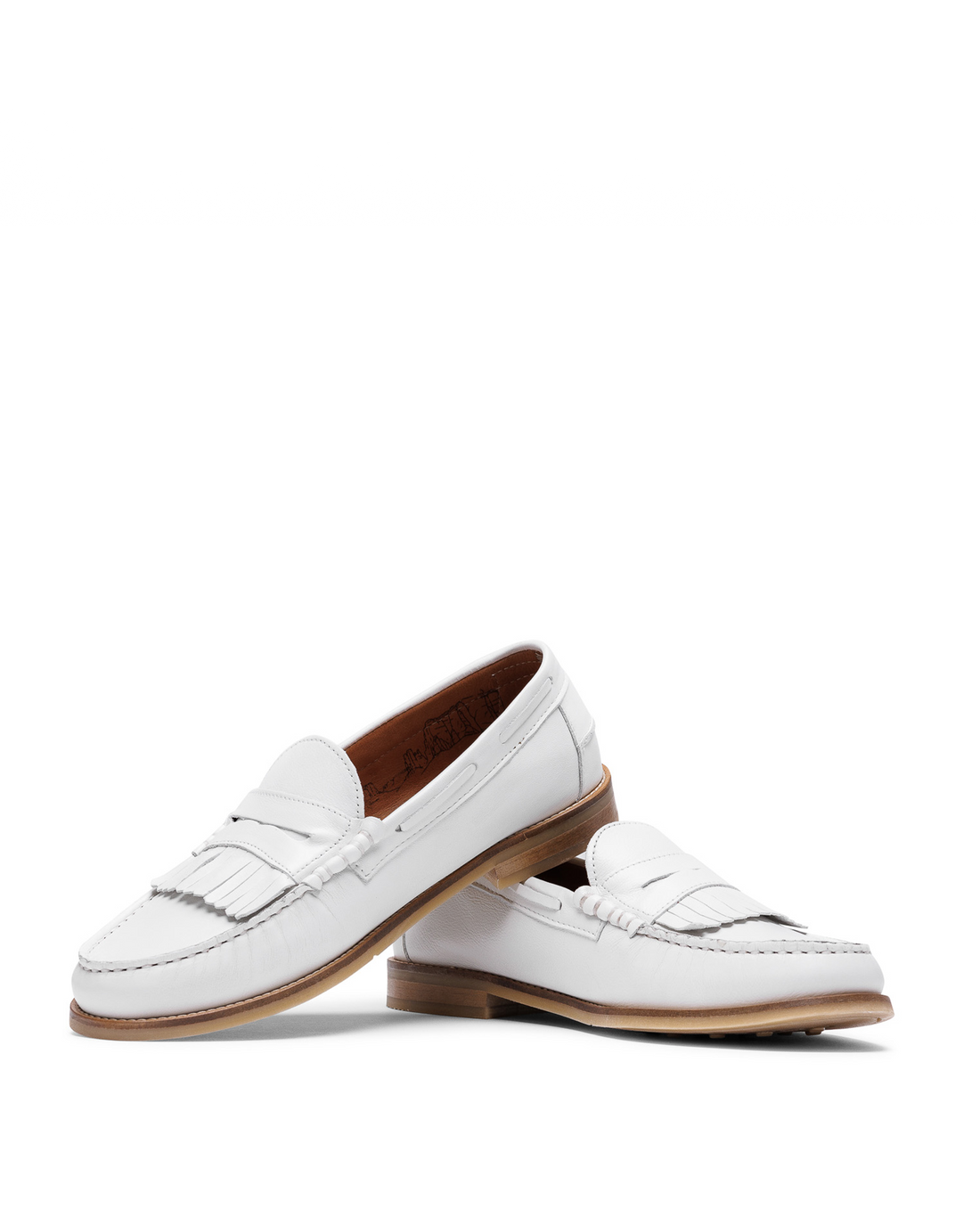 Ravello White Leather