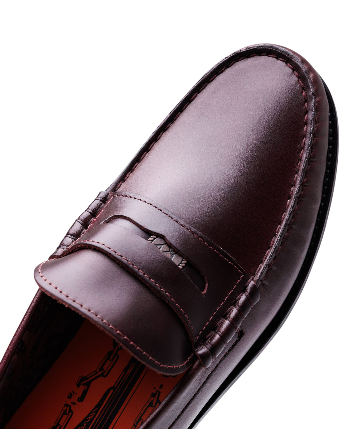Riviera Oxblood Leather