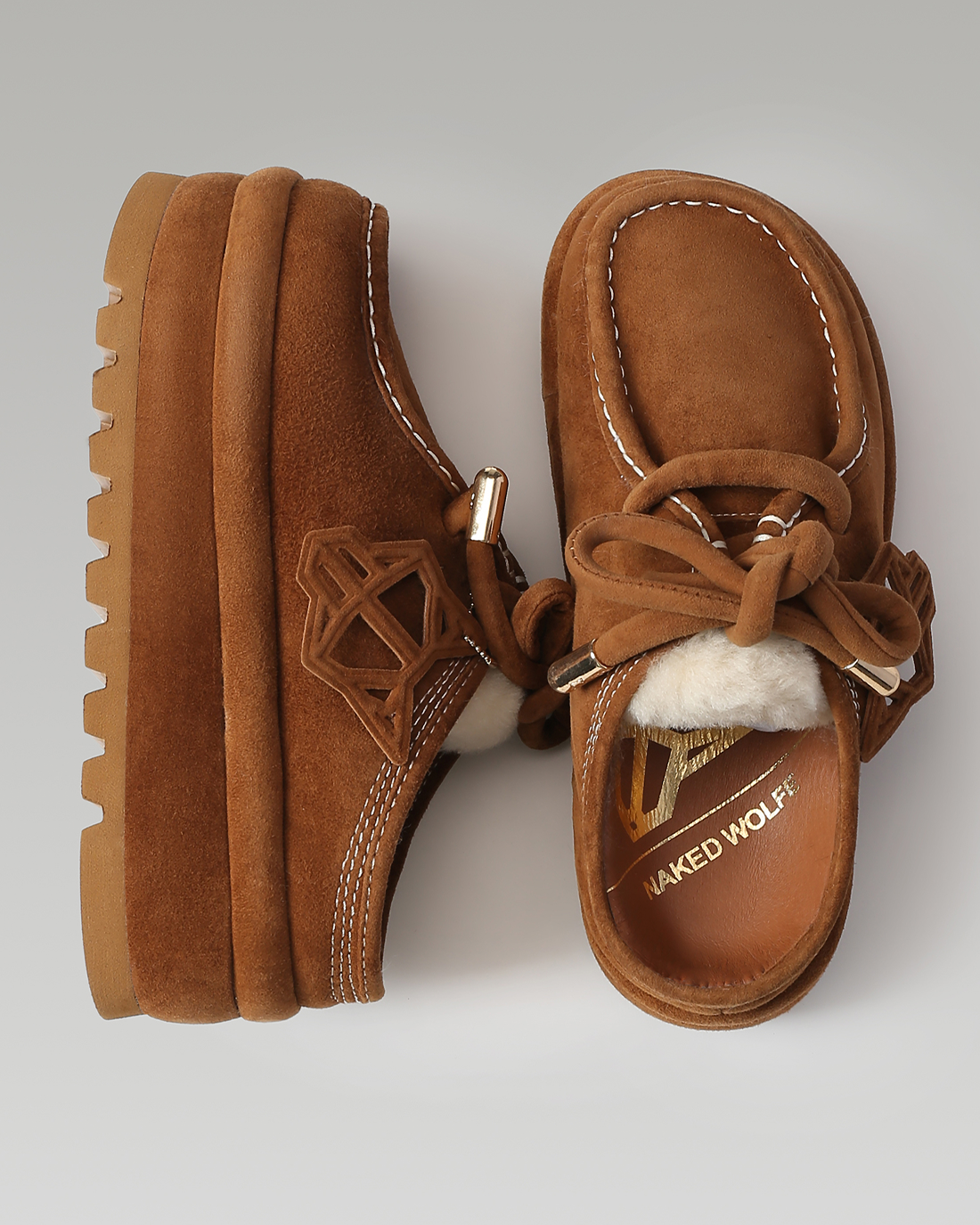 Blizzard Tan Suede/Shearling