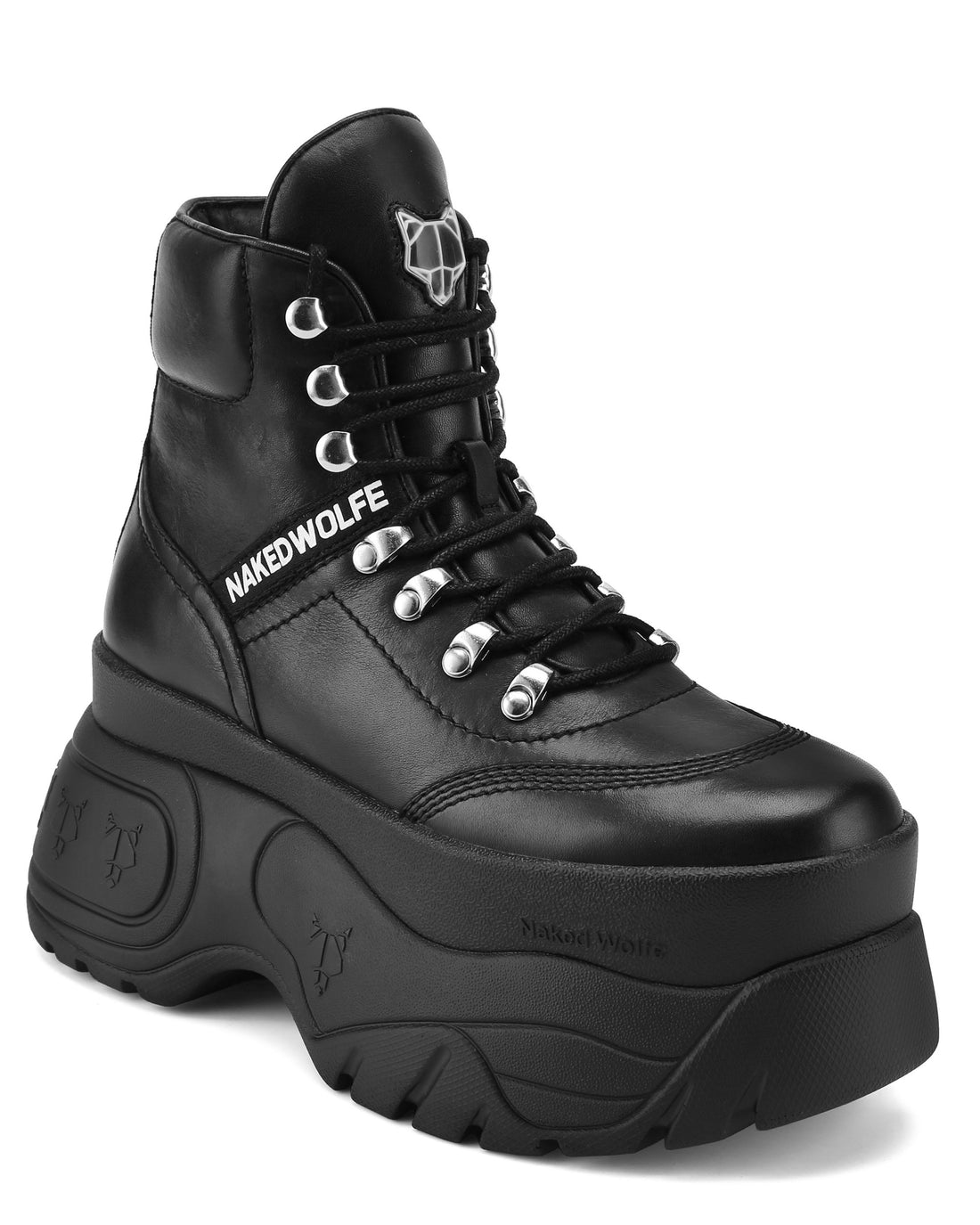 Spike Black Leather