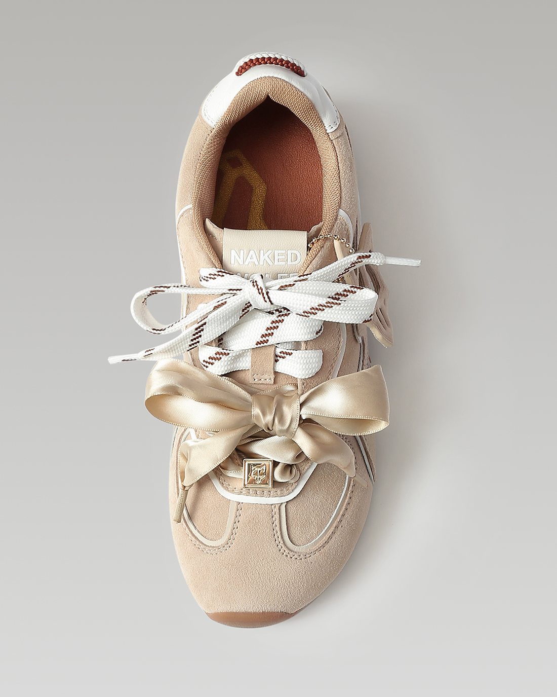 Adored Off White Suede