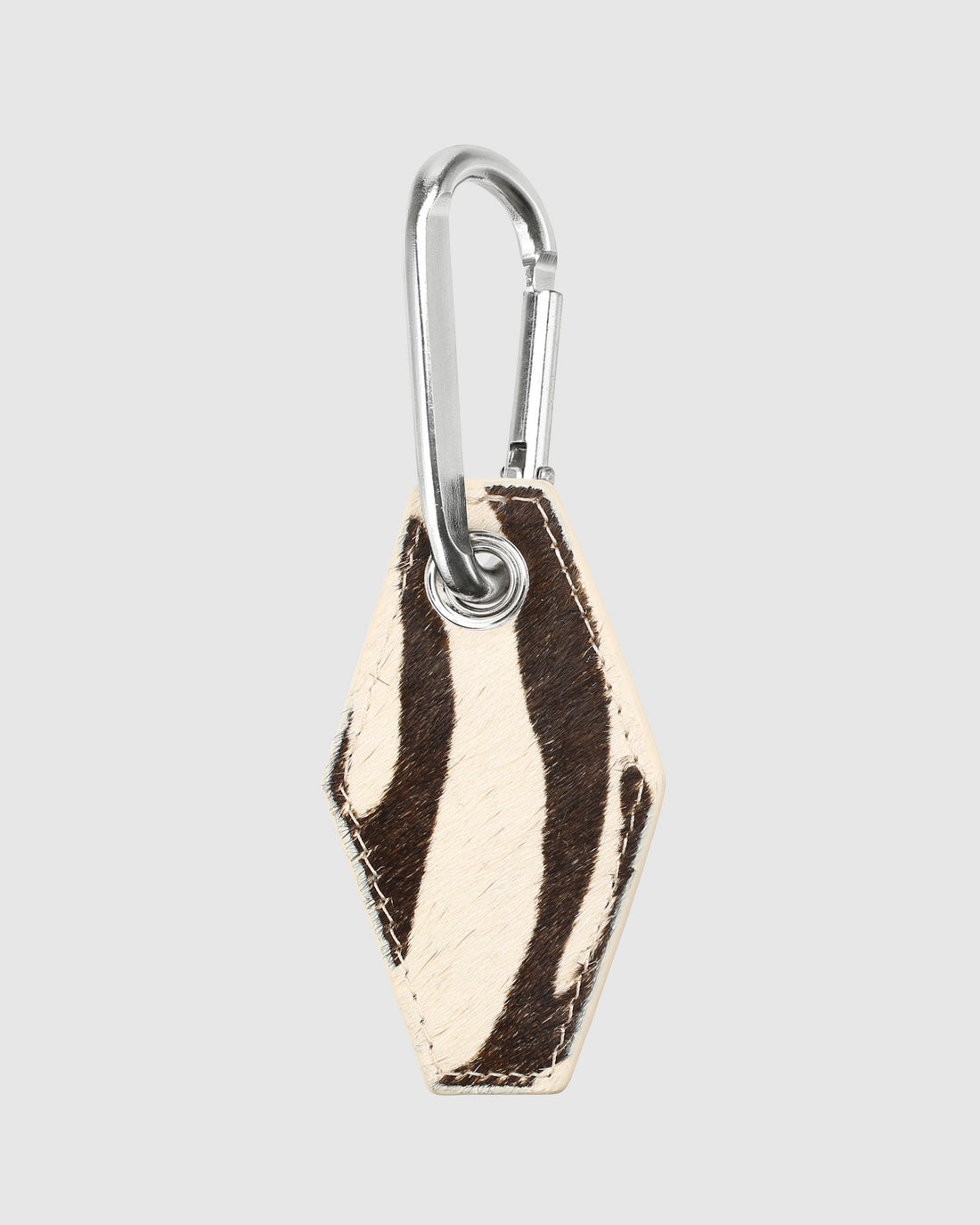 Carabiner Keychain Zebra