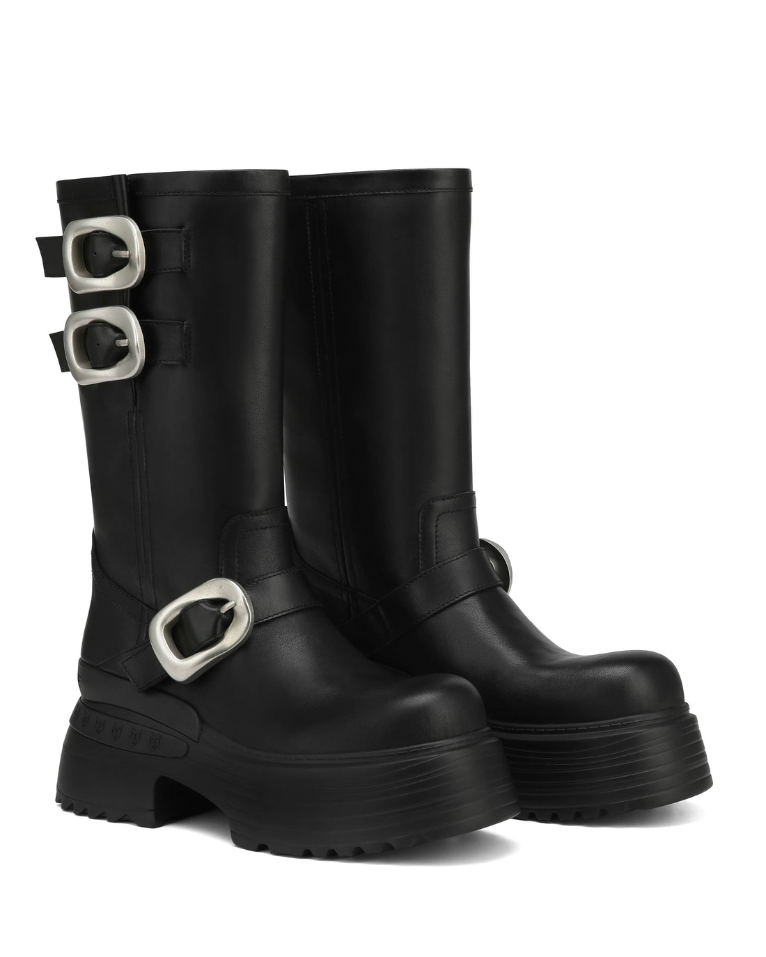 Earth Cow Leather Black