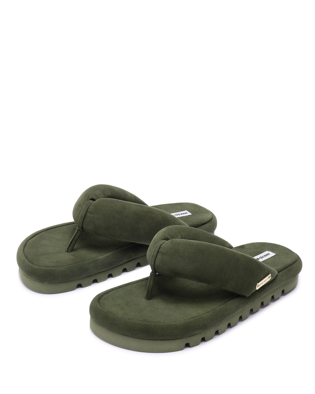 Hilary Olive Suede