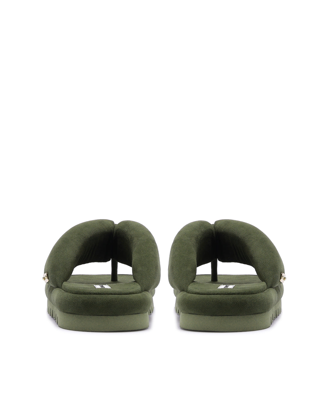 Hilary Olive Suede