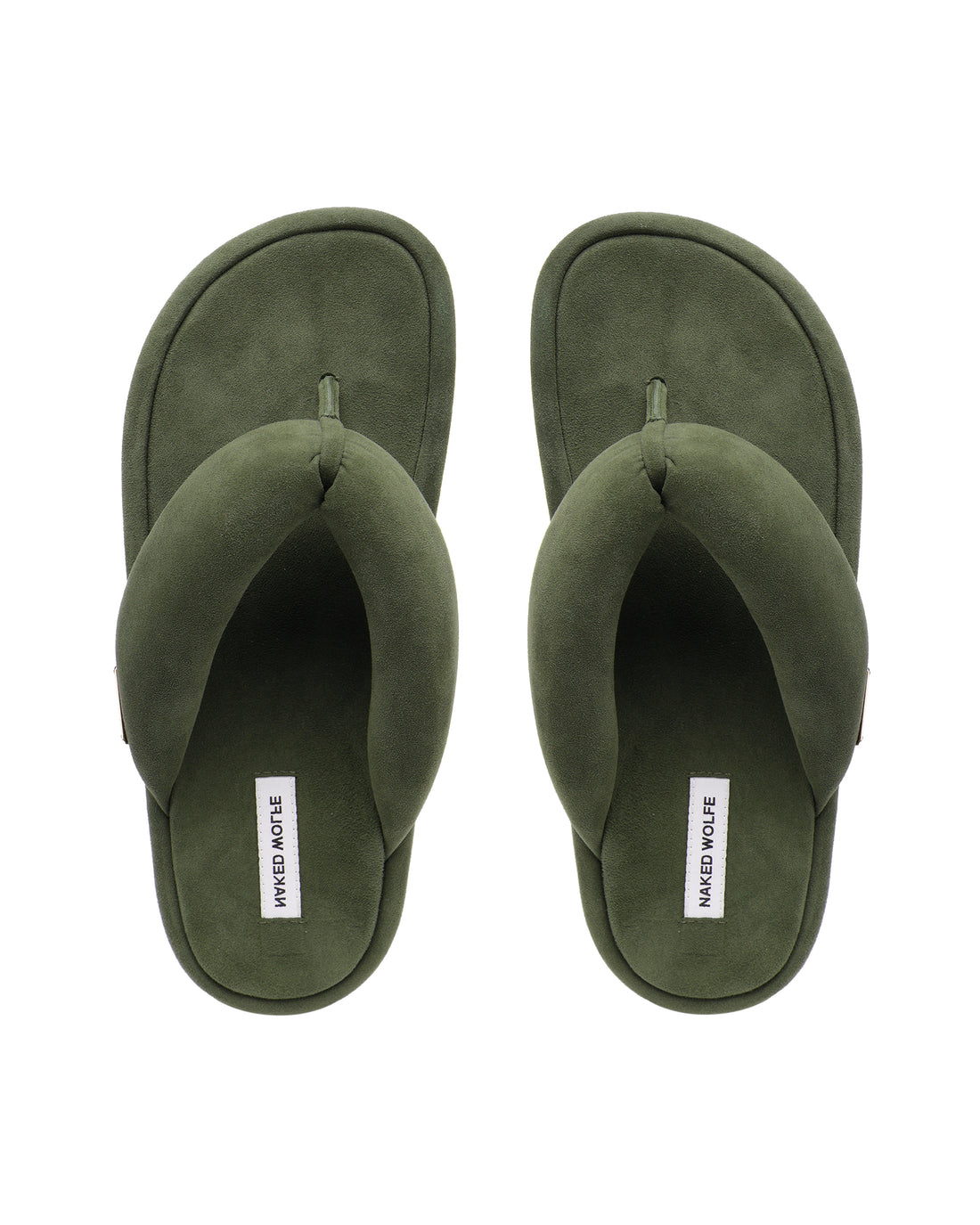 Hilary Olive Suede
