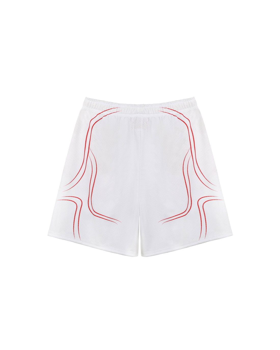 Naked Wolfe Jersey Shorts White