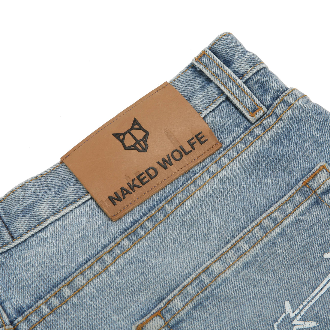 Signature Baggy Denim Light Blue