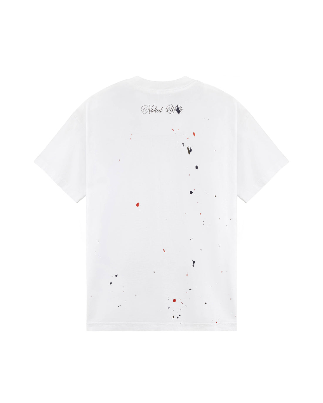 Wolfe T-Shirt White Paint Splatter