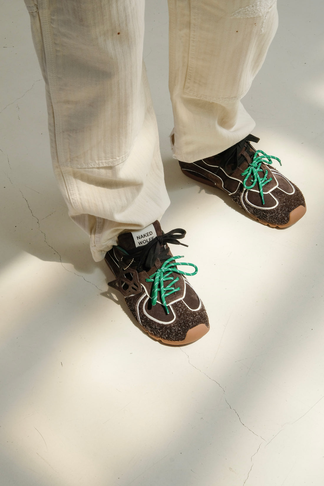 Ace Brown Suede