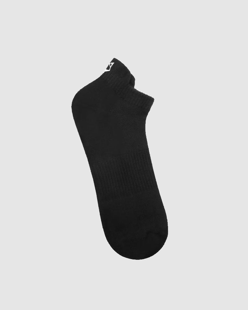 1 Pack Mens Ankle Socks Black