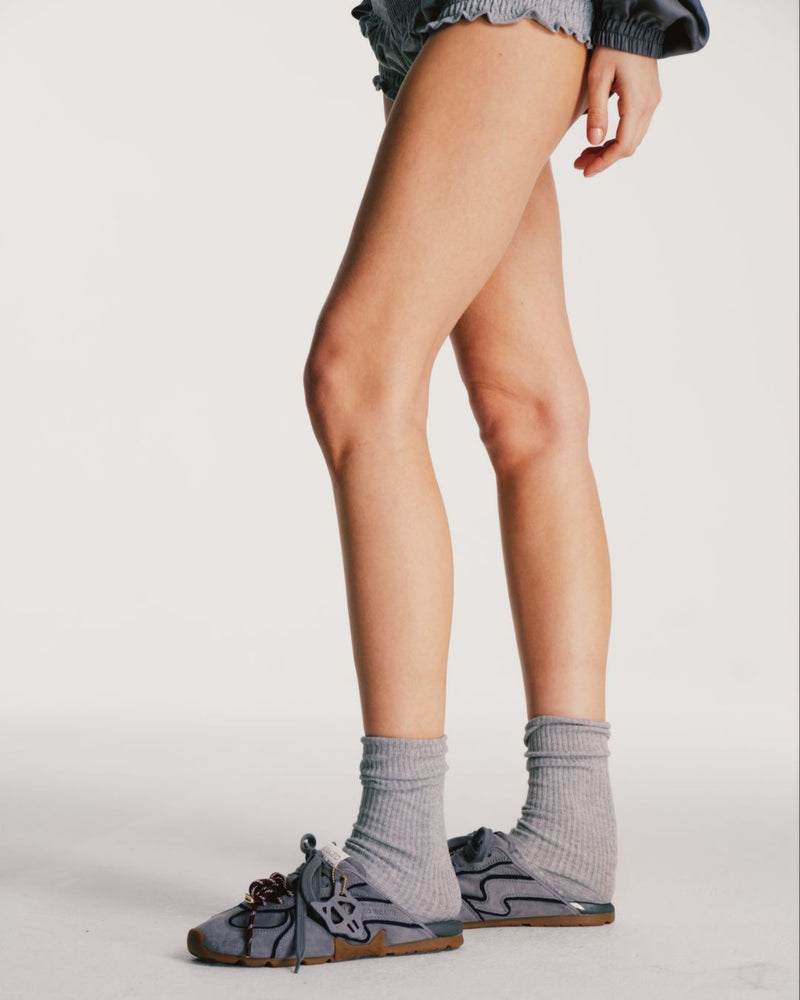Admire Grey Suede