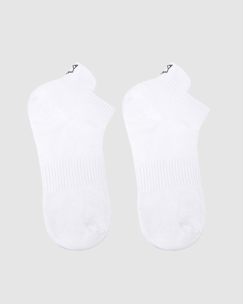 3 Pack Womens Ankle Socks White