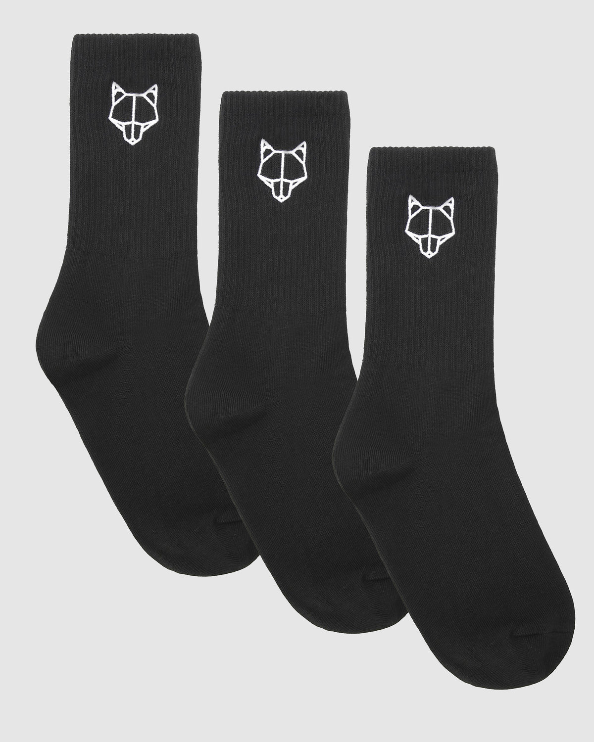 3 Pack Crew Socks