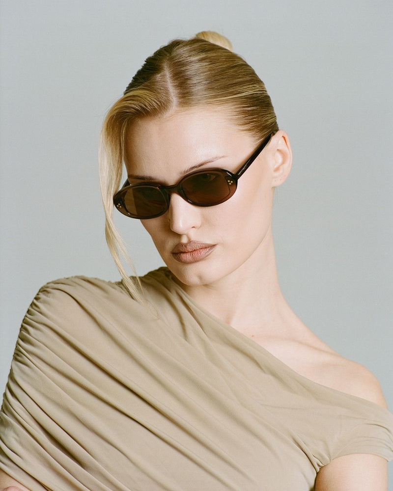 Milan Brown Sunglasses