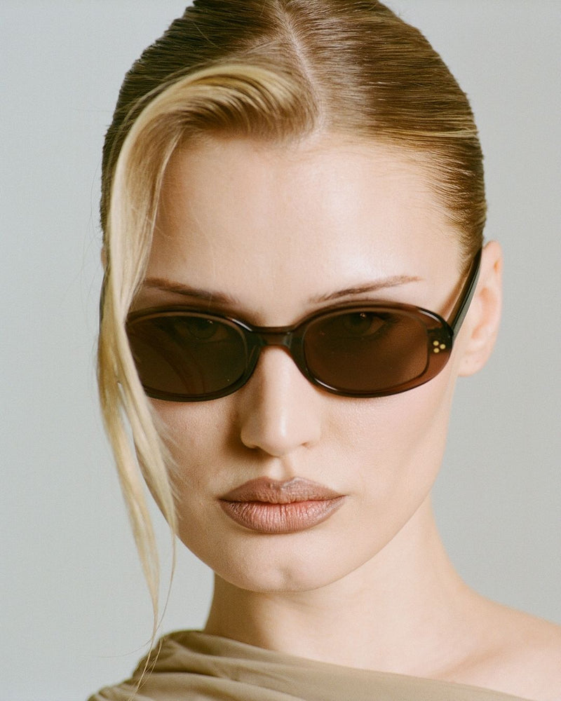 Milan Brown Sunglasses