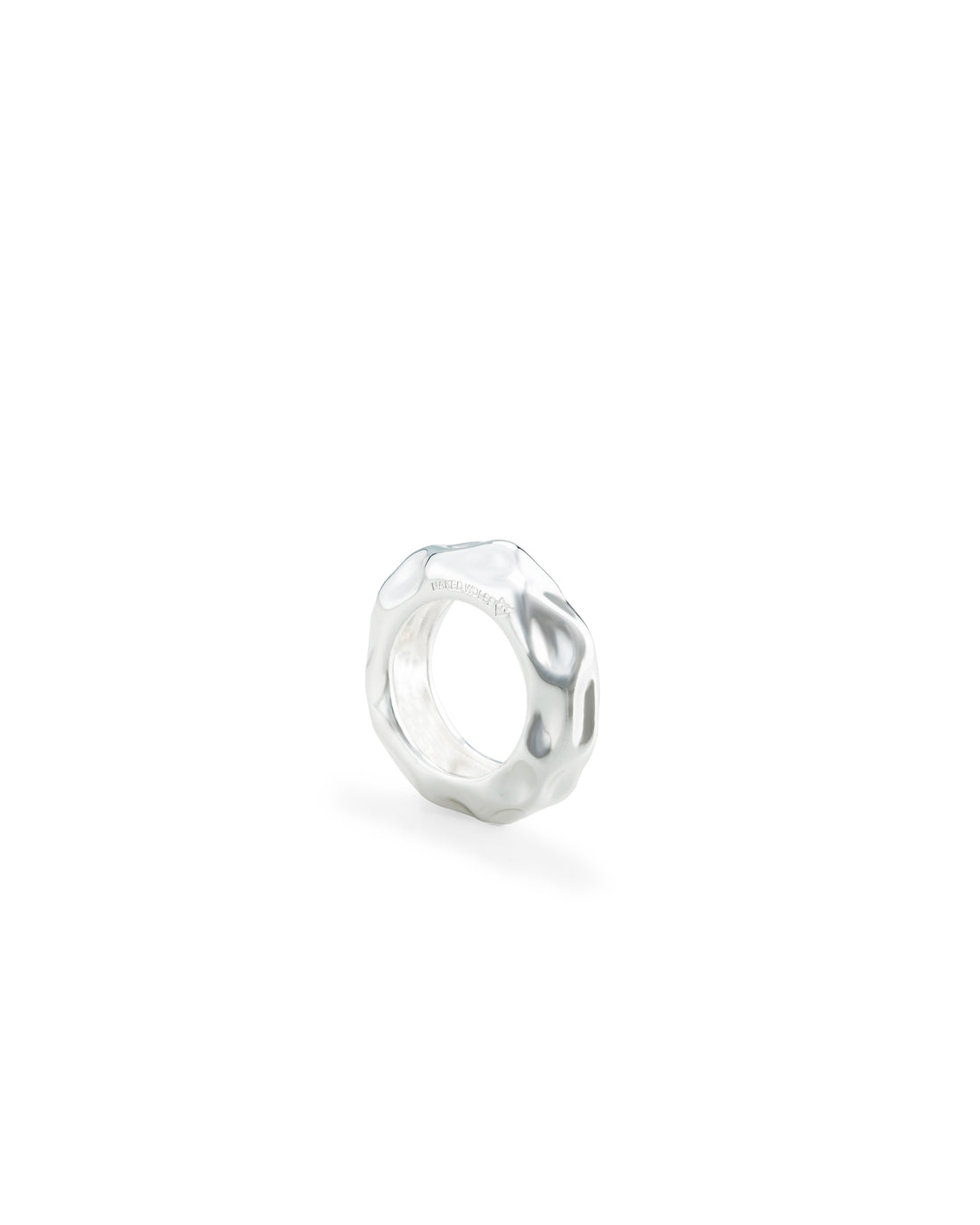 Aliah Stacked Rings Silver