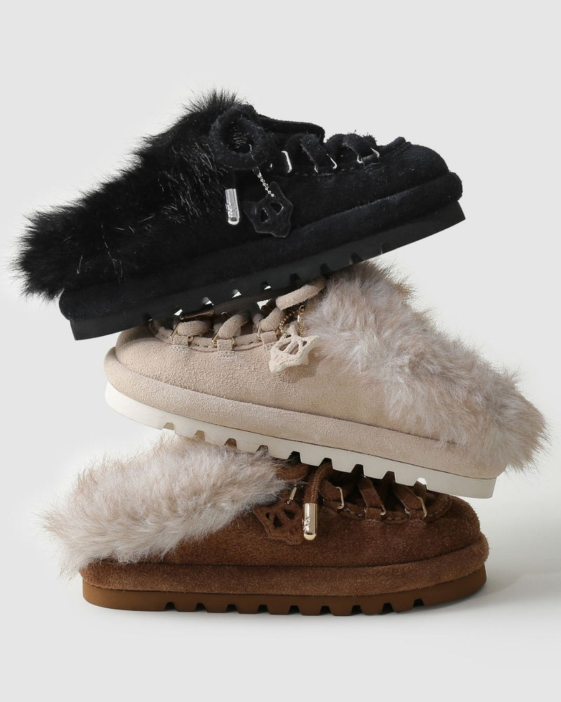 Harlow Black Suede