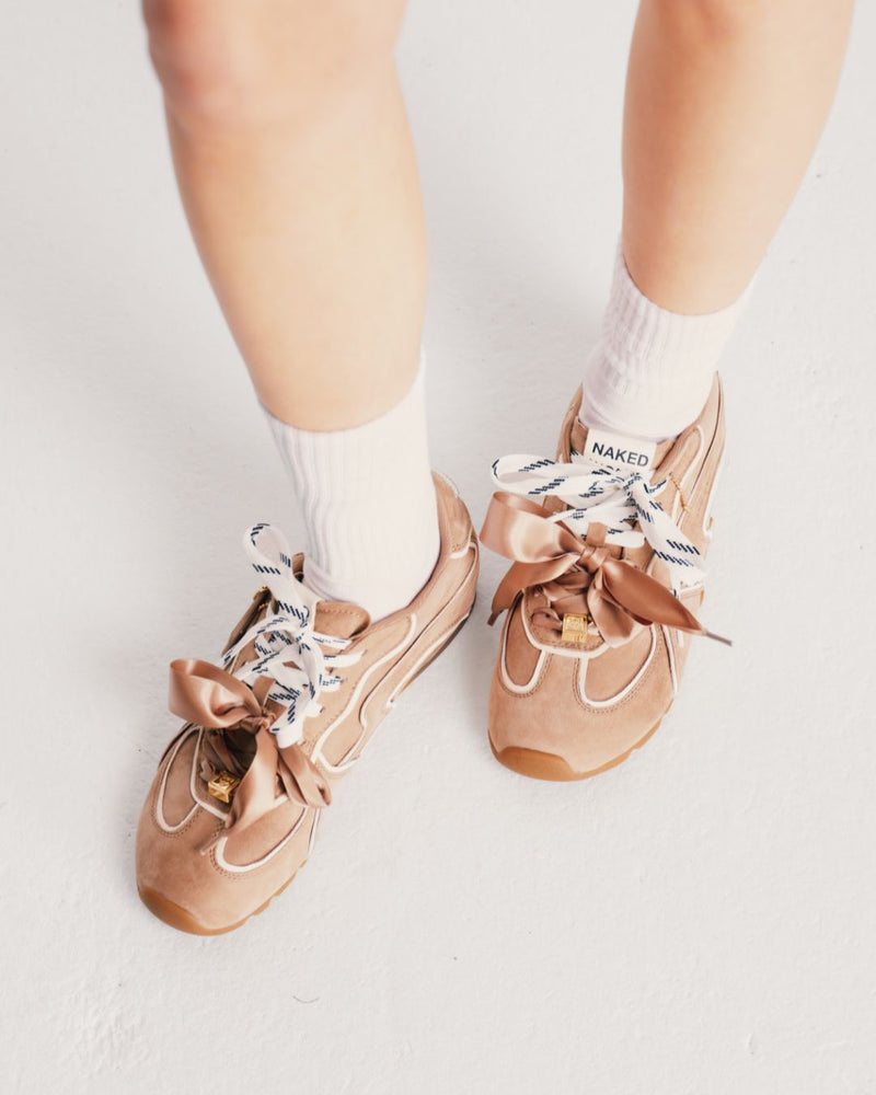 Adored Mushroom Suede