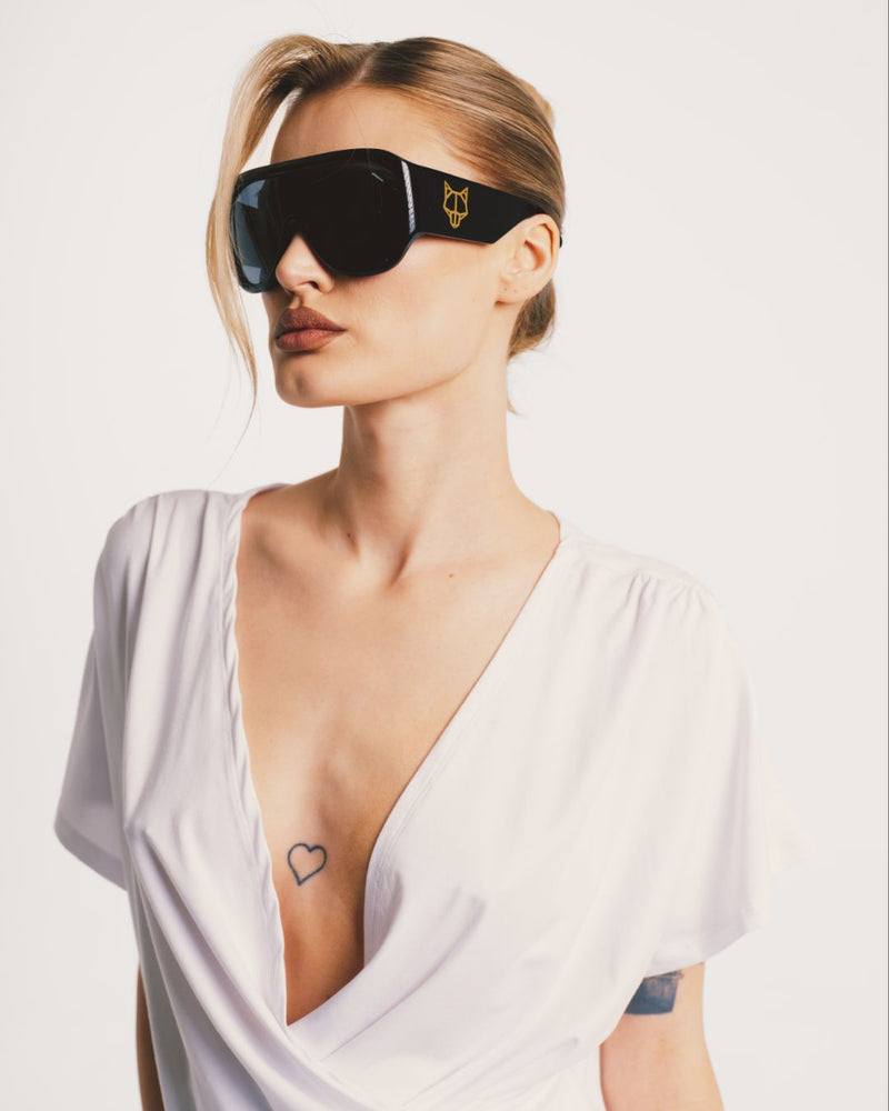 Kim Black Sunglasses