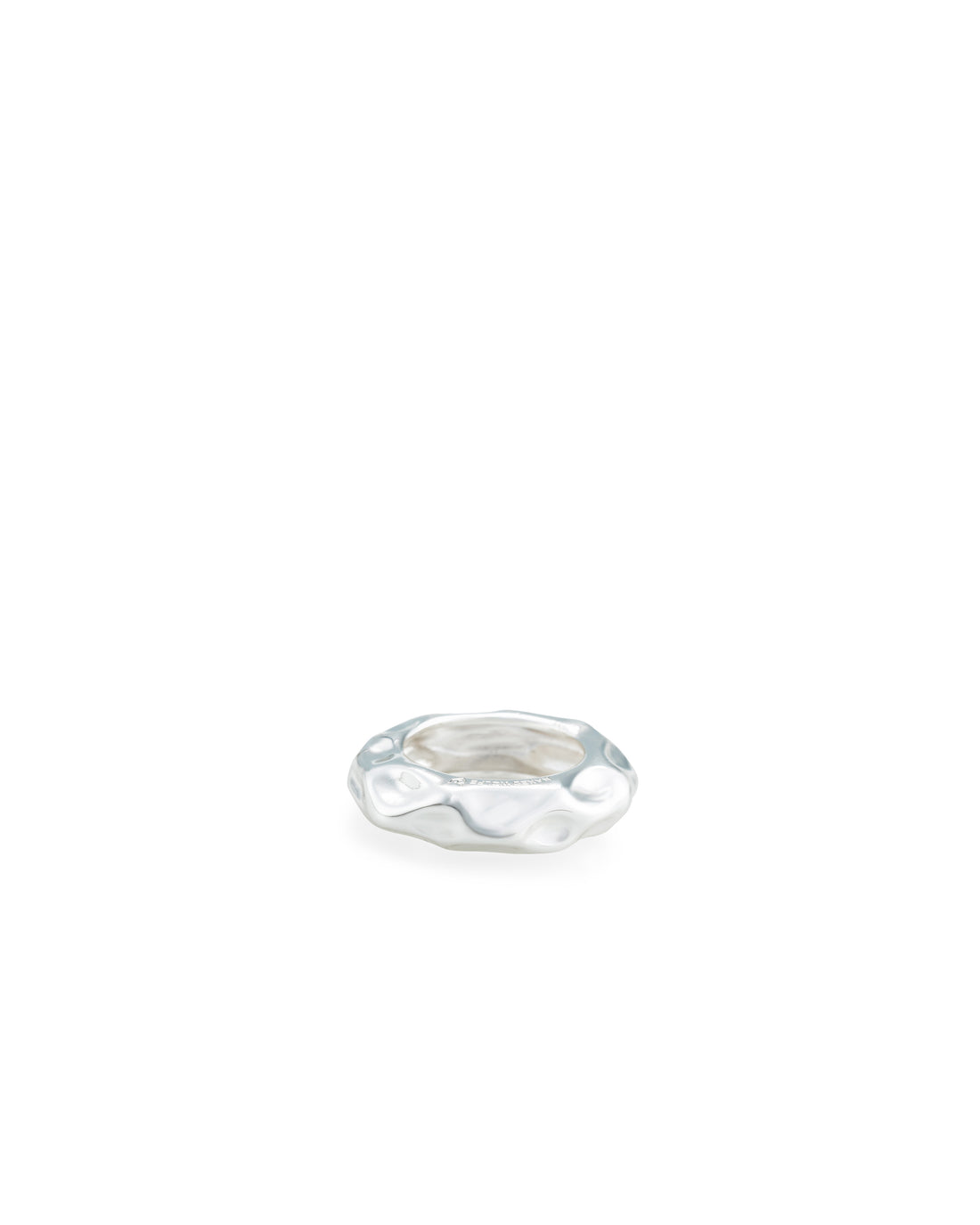 Aliah Stacked Rings Silver