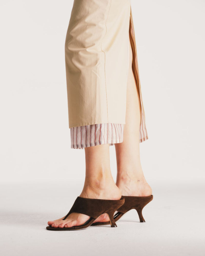Mercer Brown Suede