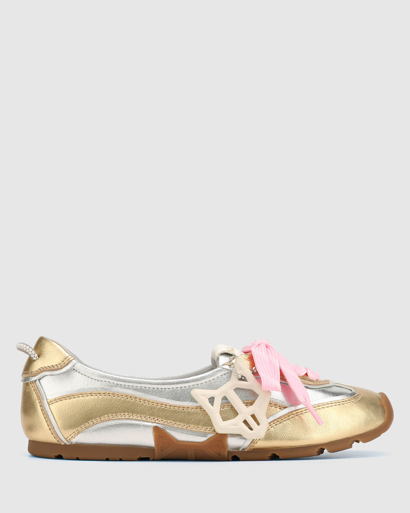 Absolute Silver/Gold Leather