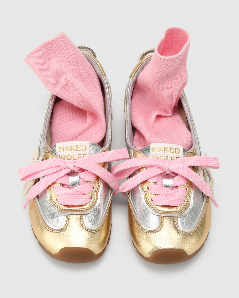 Absolute Silver/Gold Leather