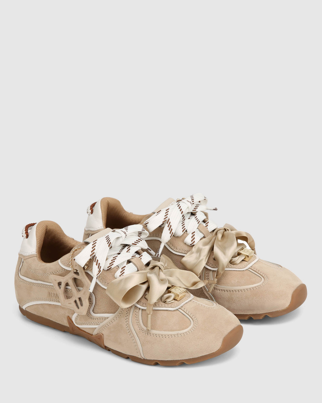 Adored Off White Suede