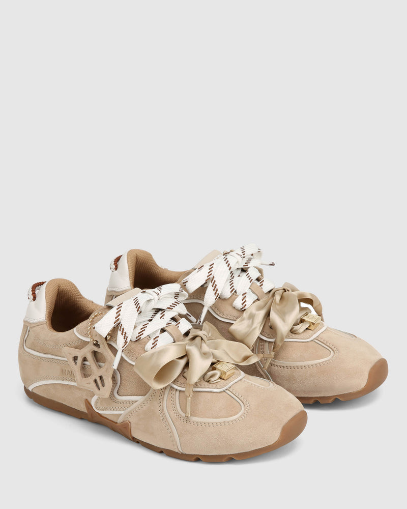 Adored Off White Suede